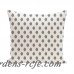 e by design Cop-Ikat Geometric Print Outdoor Throw Pillow BEAI2806